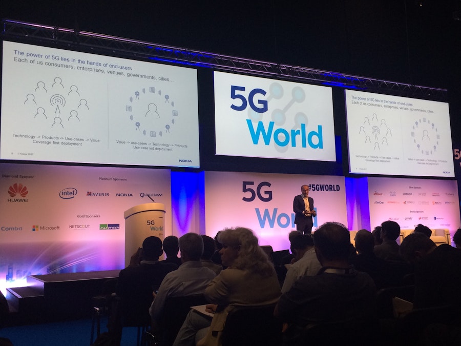 Hossein Moiin, Nokia, at 5G World