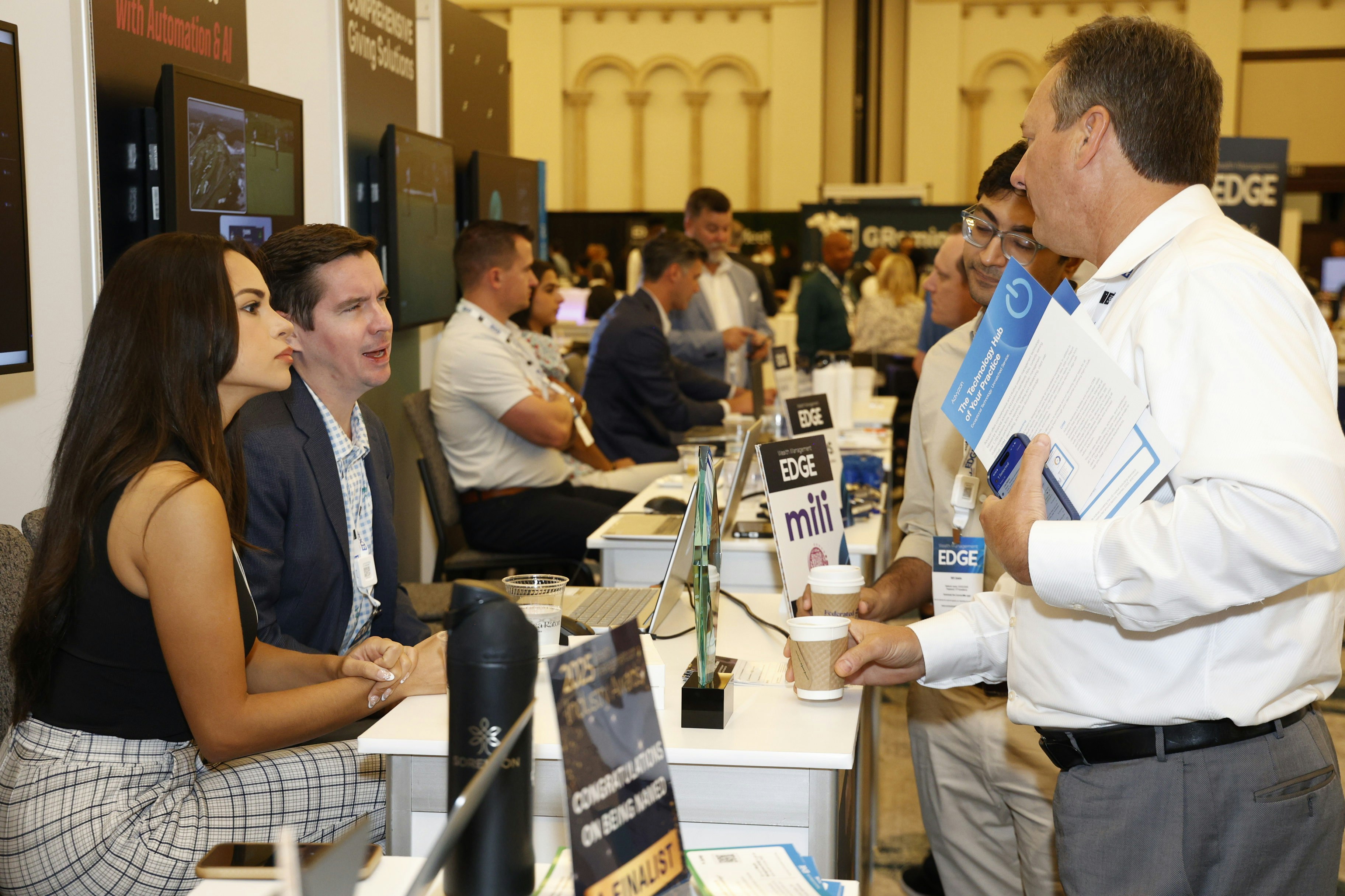 The EDGE Pavilion at Wealth Management EDGE, the leading event for advisor growth