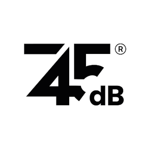 45dB logo – MEES 2025 Exhibitor providing sound and acoustic design services for event spaces