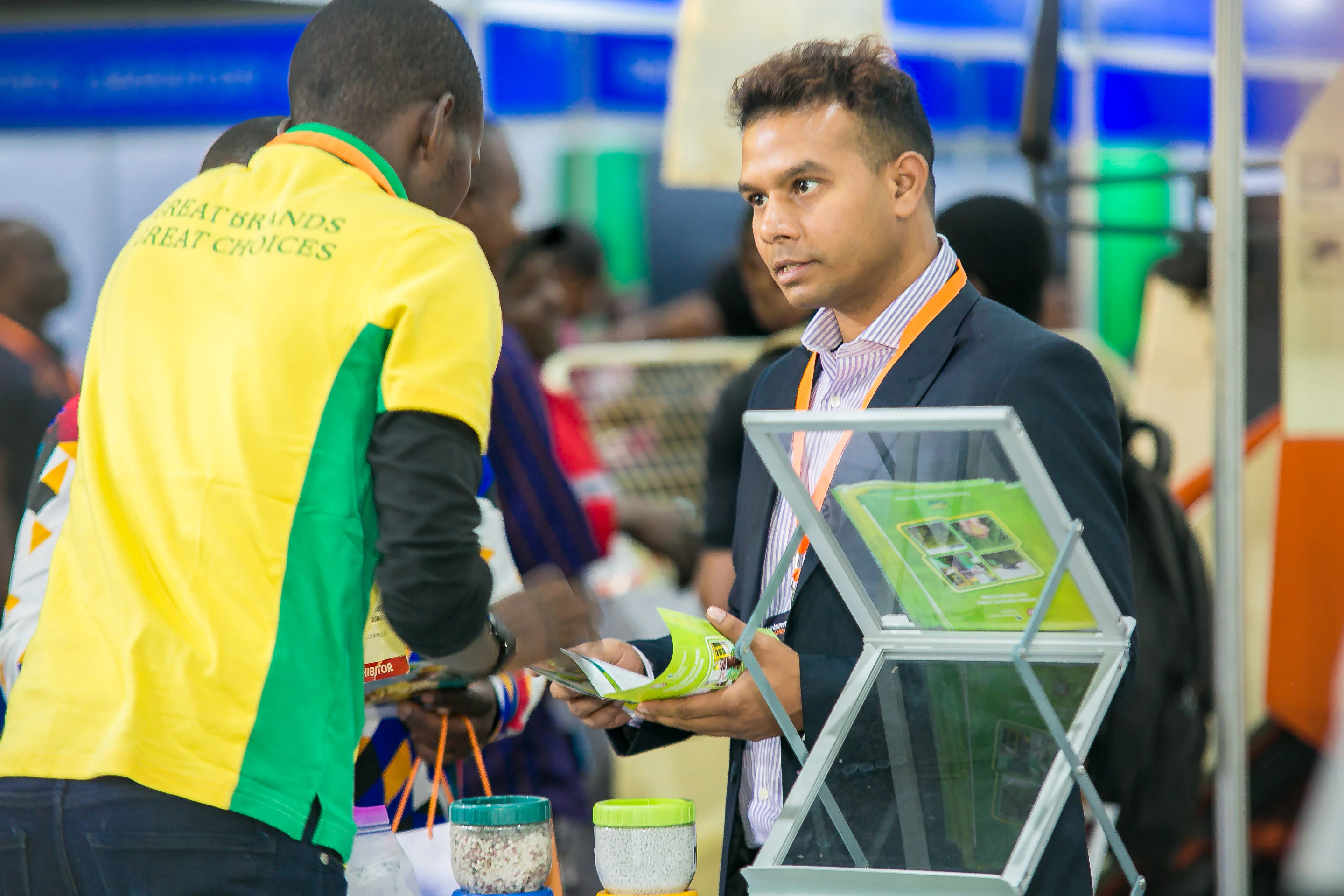 Exhibitors launching new agri-tech and farming products at GROWTECH. WEST AFRICA in Dubai, engaging buyers from across MENA.