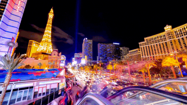 Las Vegas at night