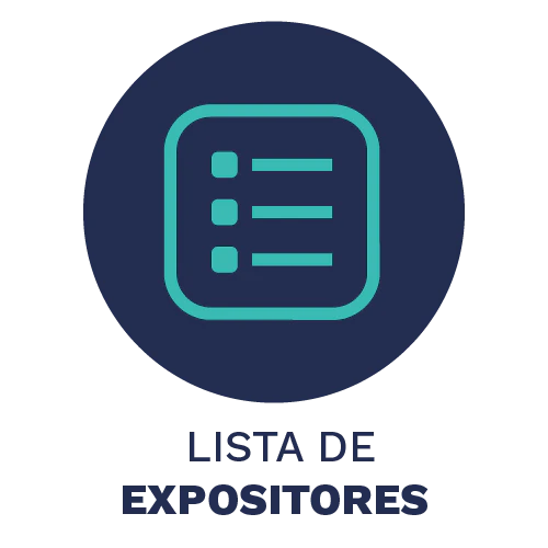lista de expositores