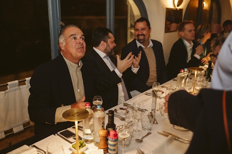 Industry leaders networking at gala dinner during World Ethanol & Biofuels 2025, part of hospitality sponsorship opportunities.