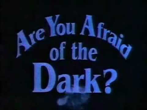 The title card of the original show, with text reading "Are You Afraid of the Dark?".