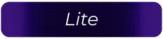 Botão de interface com fundo roxo escuro e textura de circuito, contendo o texto em branco 'Lite' em estilo itálico e envolto por uma borda azul.
