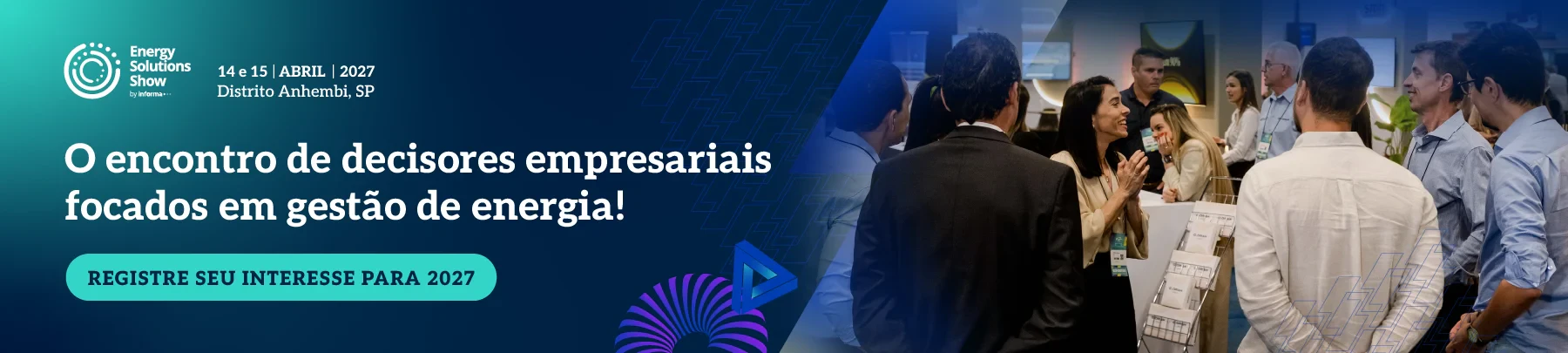O encontro para quem decide energia nas empresas