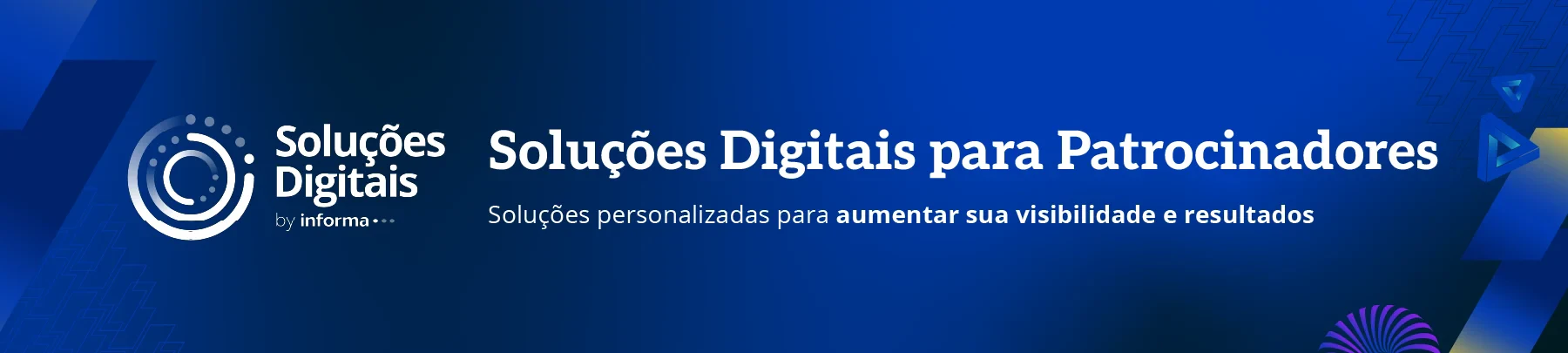 SOLUÇÕES DIGITAIS PARA PATROCINADORES