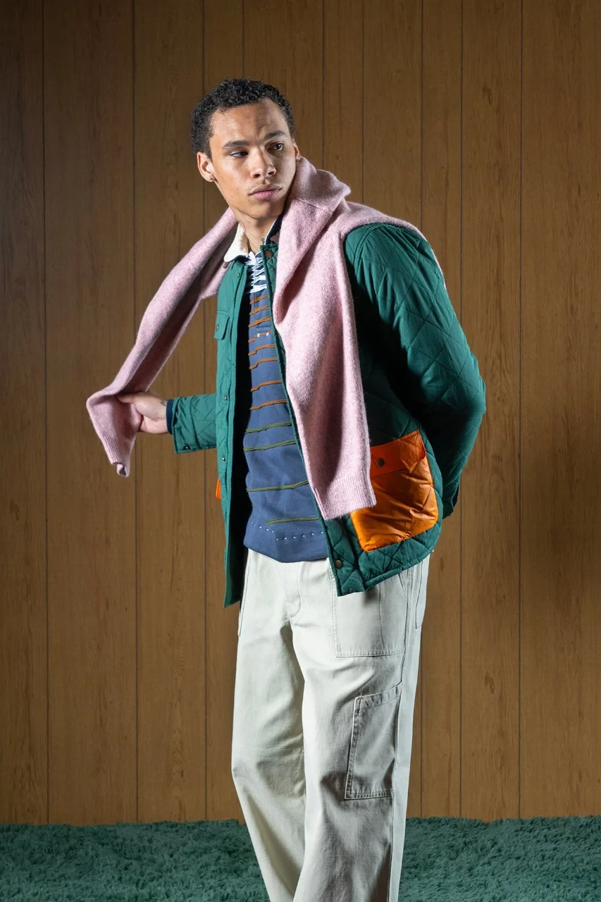 Men posing in a stylist outfit