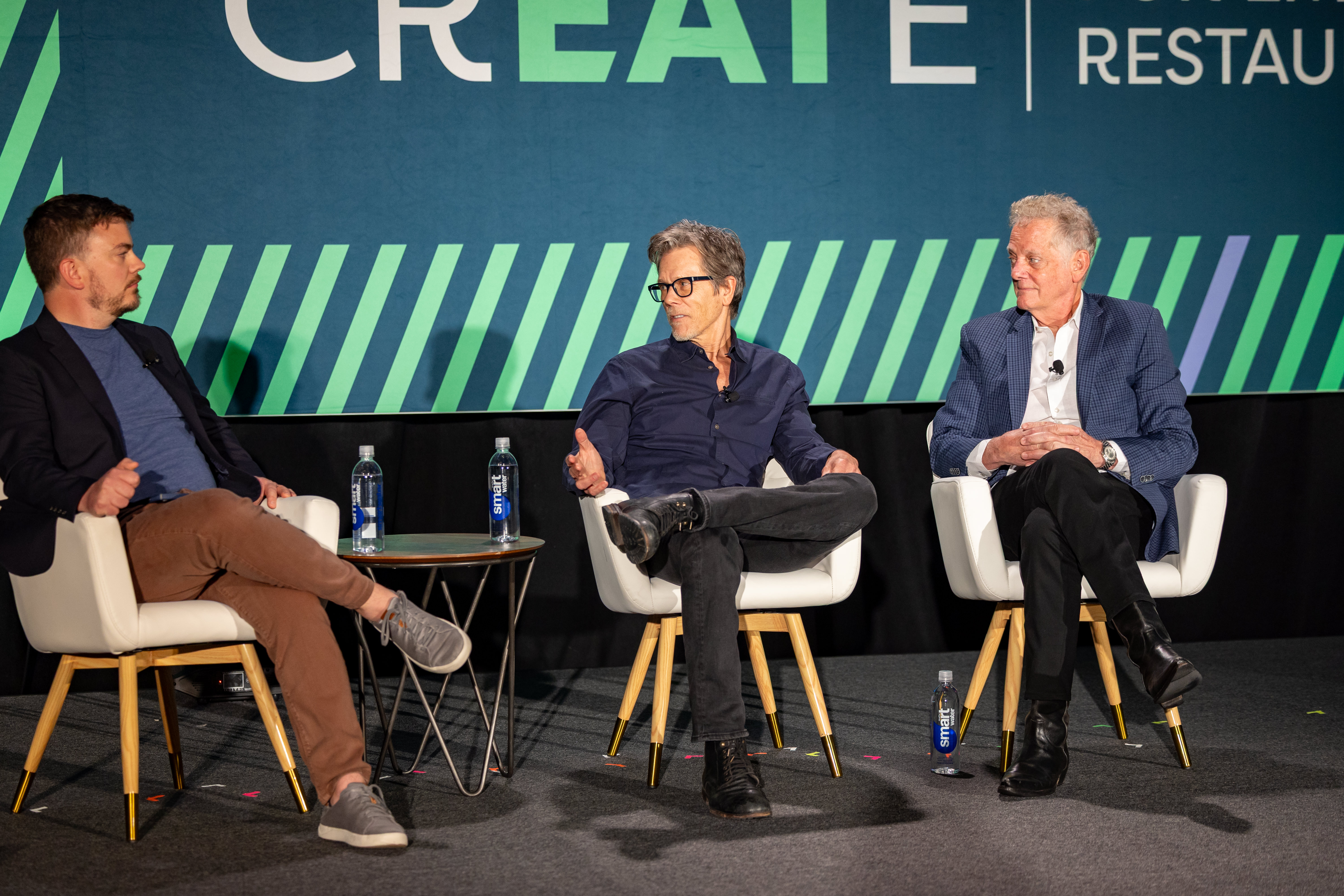 Image of The Bacon Brothers speaking at CREATE 2025