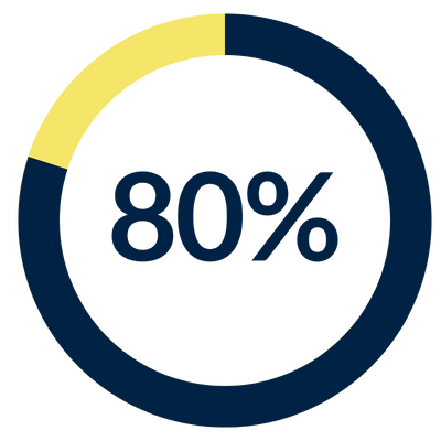 80% icon