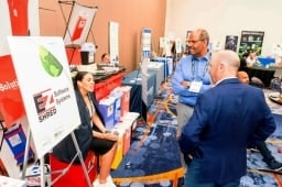 Attendees Observing things At WasteExpo Event