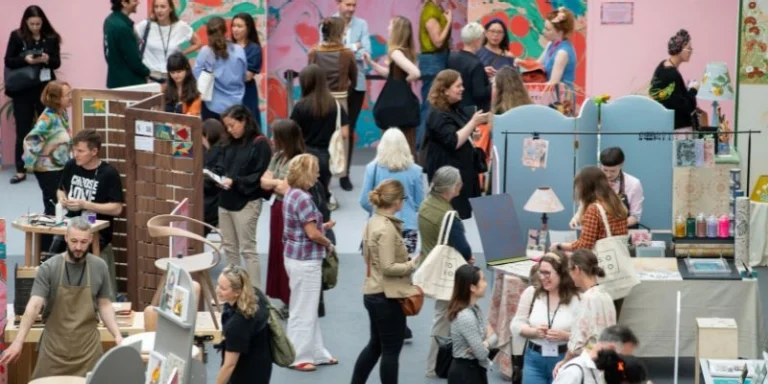 Makers showcasing their craftsmanship at Decorex 2024