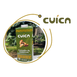 Leite vegetal de castanha da Amazônia