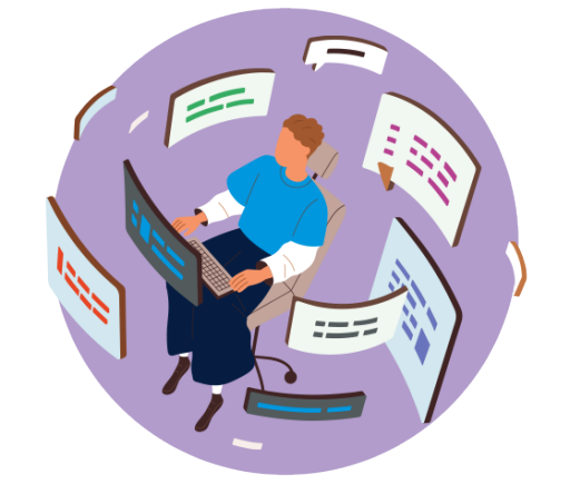 1 - Compradores qualificados visitam nossos sites, plataformas e eventos.