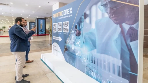 Pharmaconex expo display