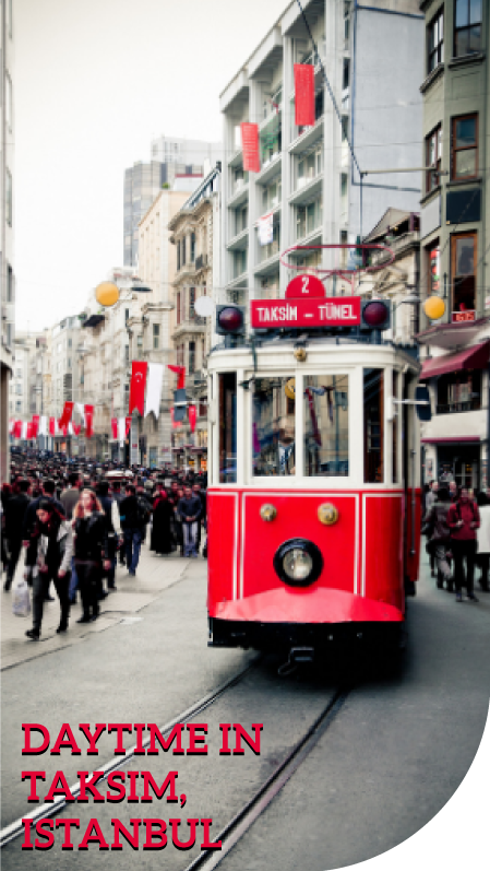 Daytime in Taksim, Istanbul