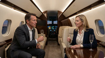 Private aviation sector seeking luxury products and services