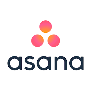 Asana logo.