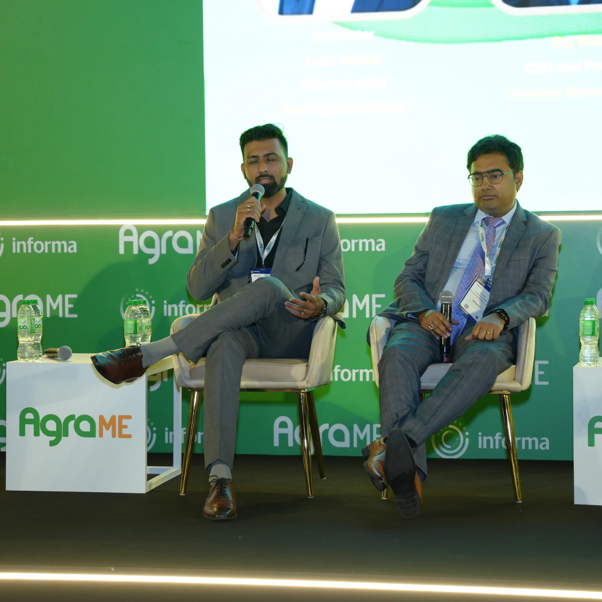 Expert panel at the Middle East Livestock Forum 2025 in Dubai, sharing insights on genetics, sustainability, and livestock technology