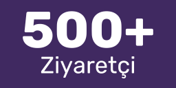 500+ Ziyaretci