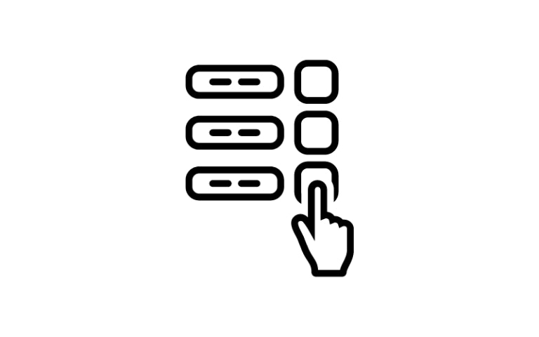 Choose sessions icon