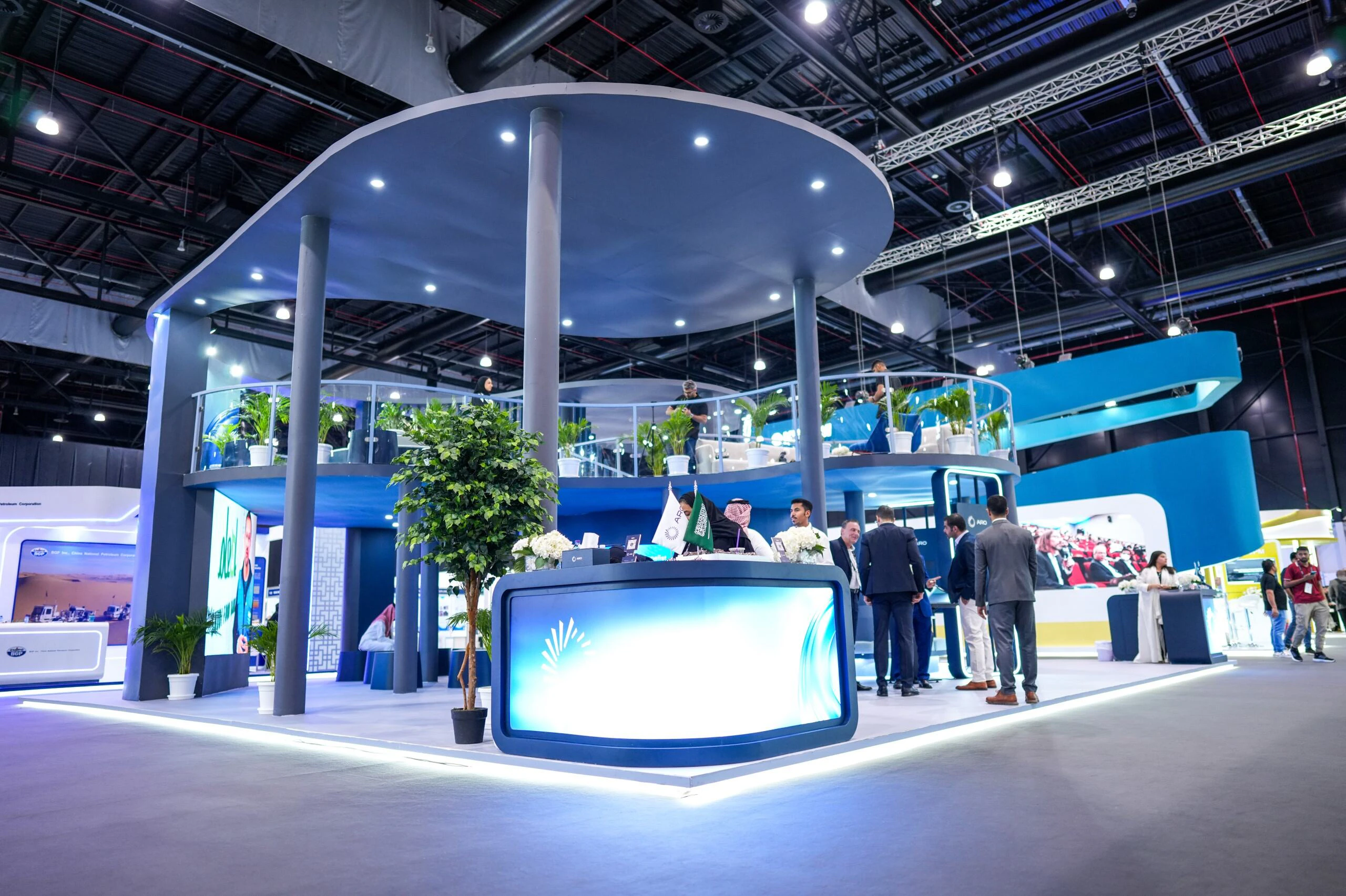 ARO stand at MEOS GEO 2025