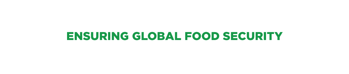 Ensuring Global Food Security