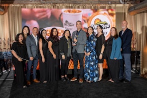 Del Taco’s Team accepted the 2024 MenuMasters Award for Best Limited-Time-Offer!