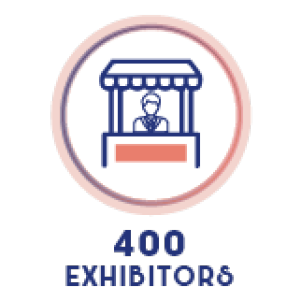 400 exhibitors