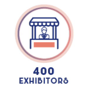 400 exhibitors