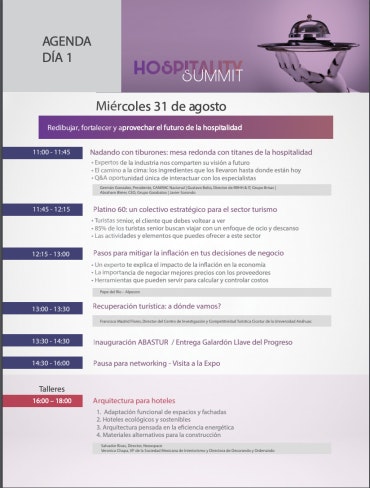Agenda Dia 1