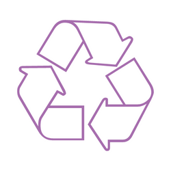 Parte de los materiales reciclables fueron donados