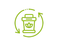 Less waste