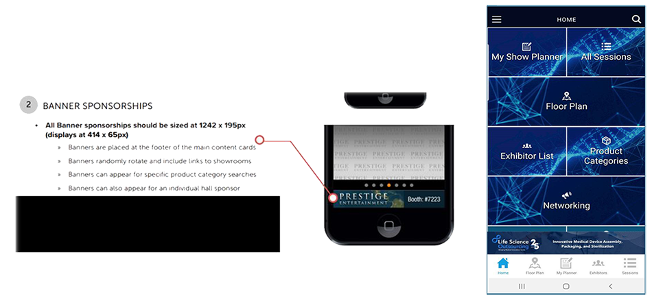 samples of mobile banner ad