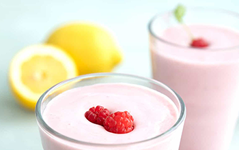 a photo of protein shakes