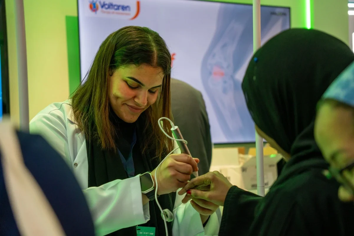 Healthcare Professionals at Global Health Exhibition