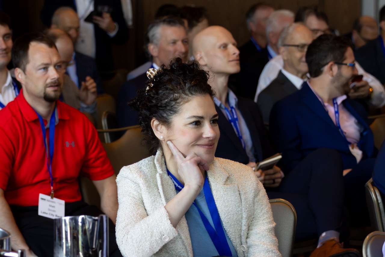 Networking at Industrial Real Estate Forum