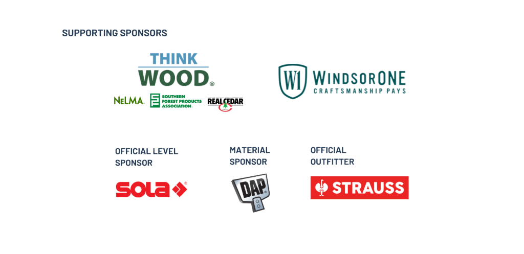 Building Clinic Sponsors