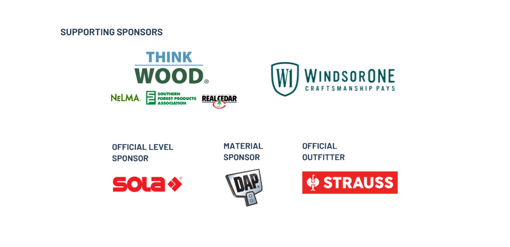 Building Clinic Sponsors