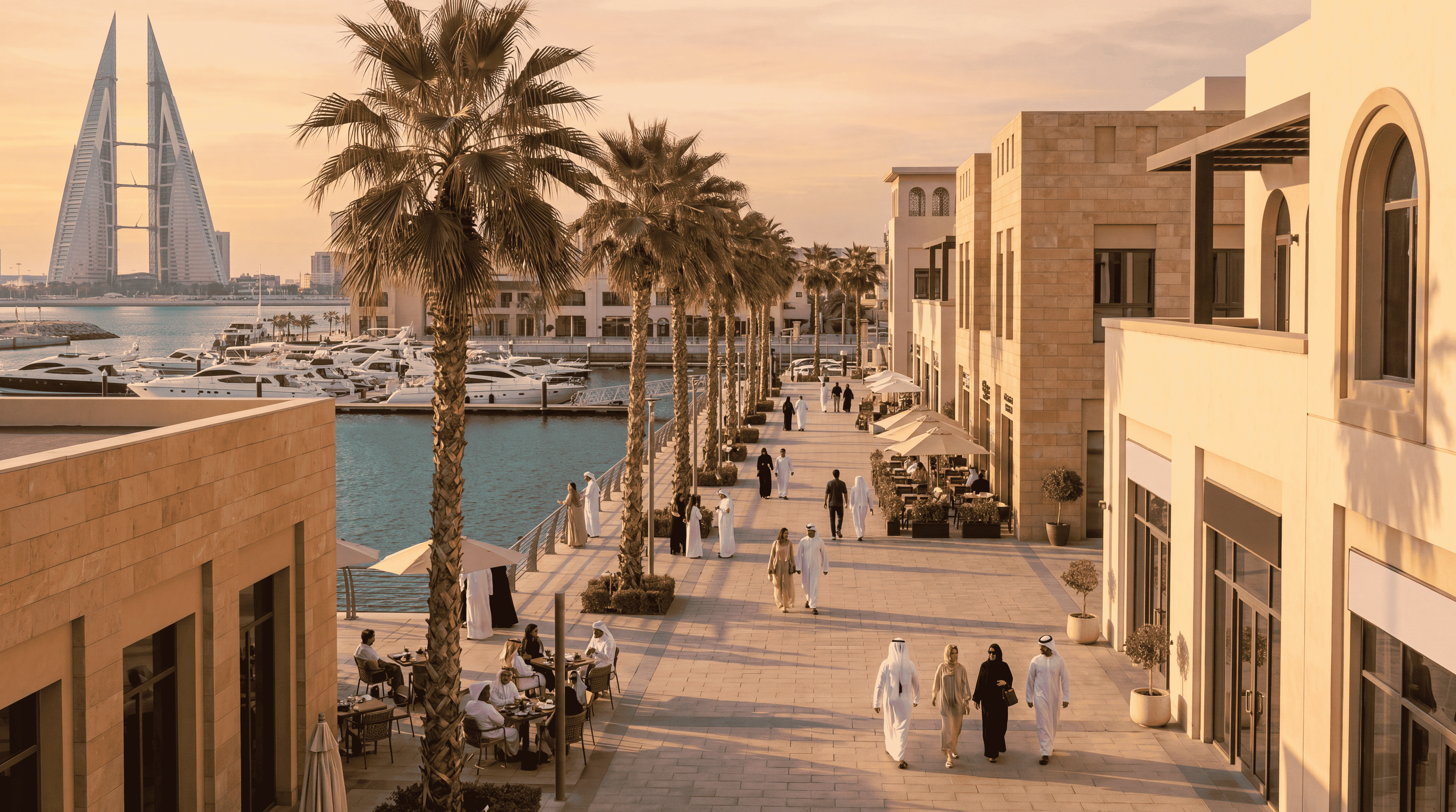 Life in Manama, Bahrain.