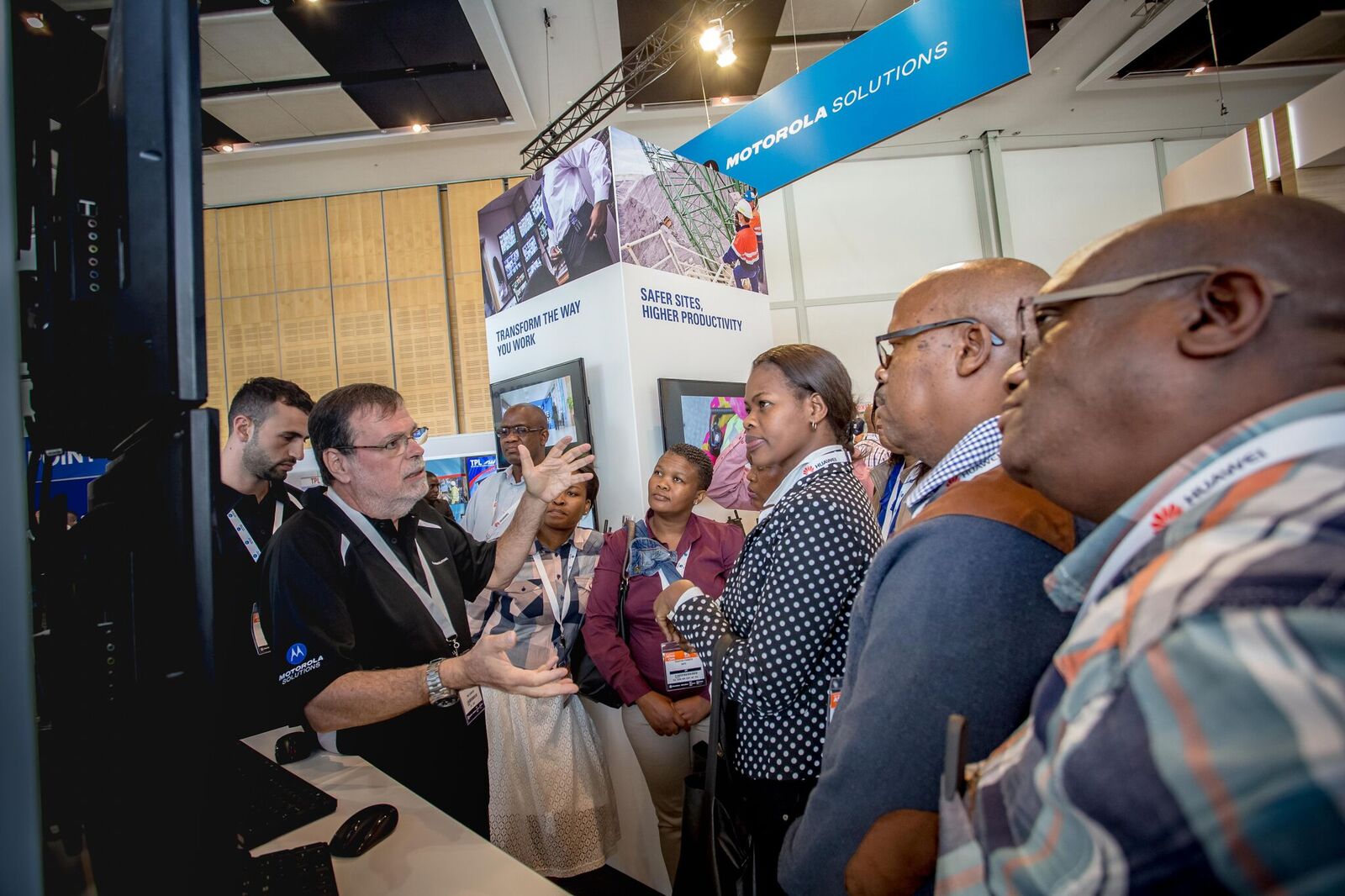 Exhibition show floor