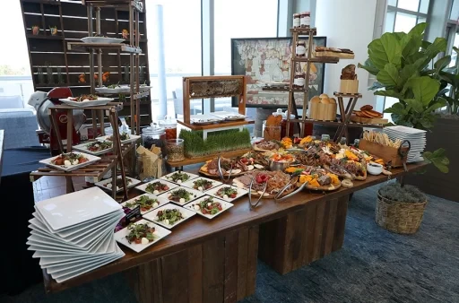 Food at Miami Boat Show