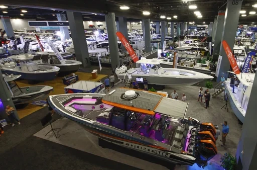 Boats at Miami Boat Show