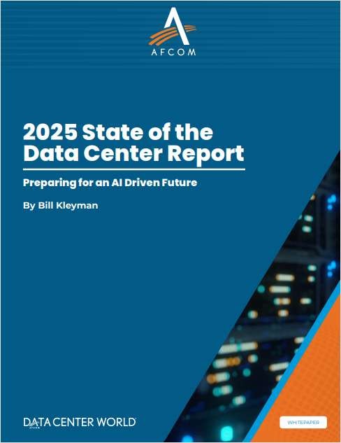 2025 State of the Data Center Report cover