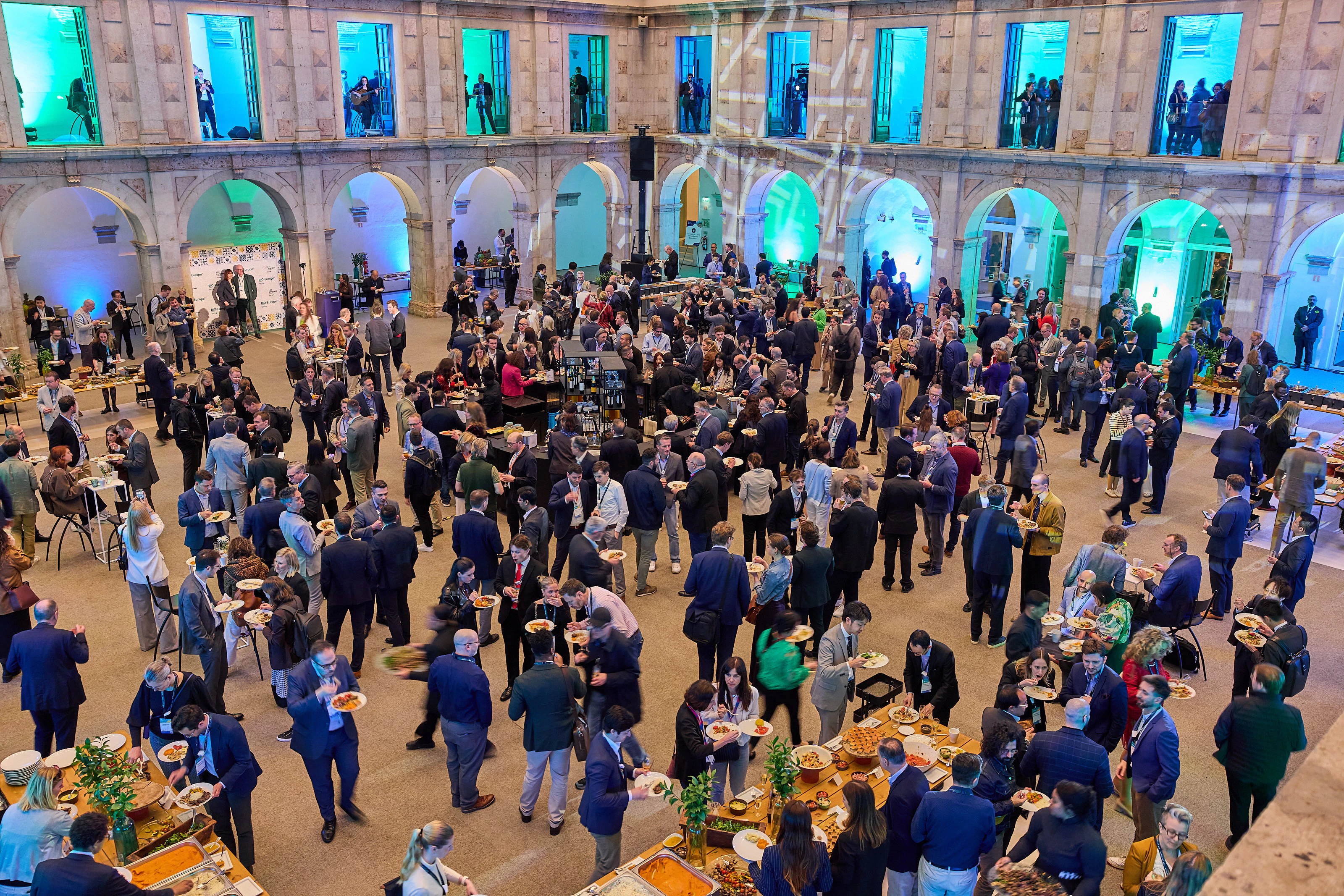 A life science networking reception