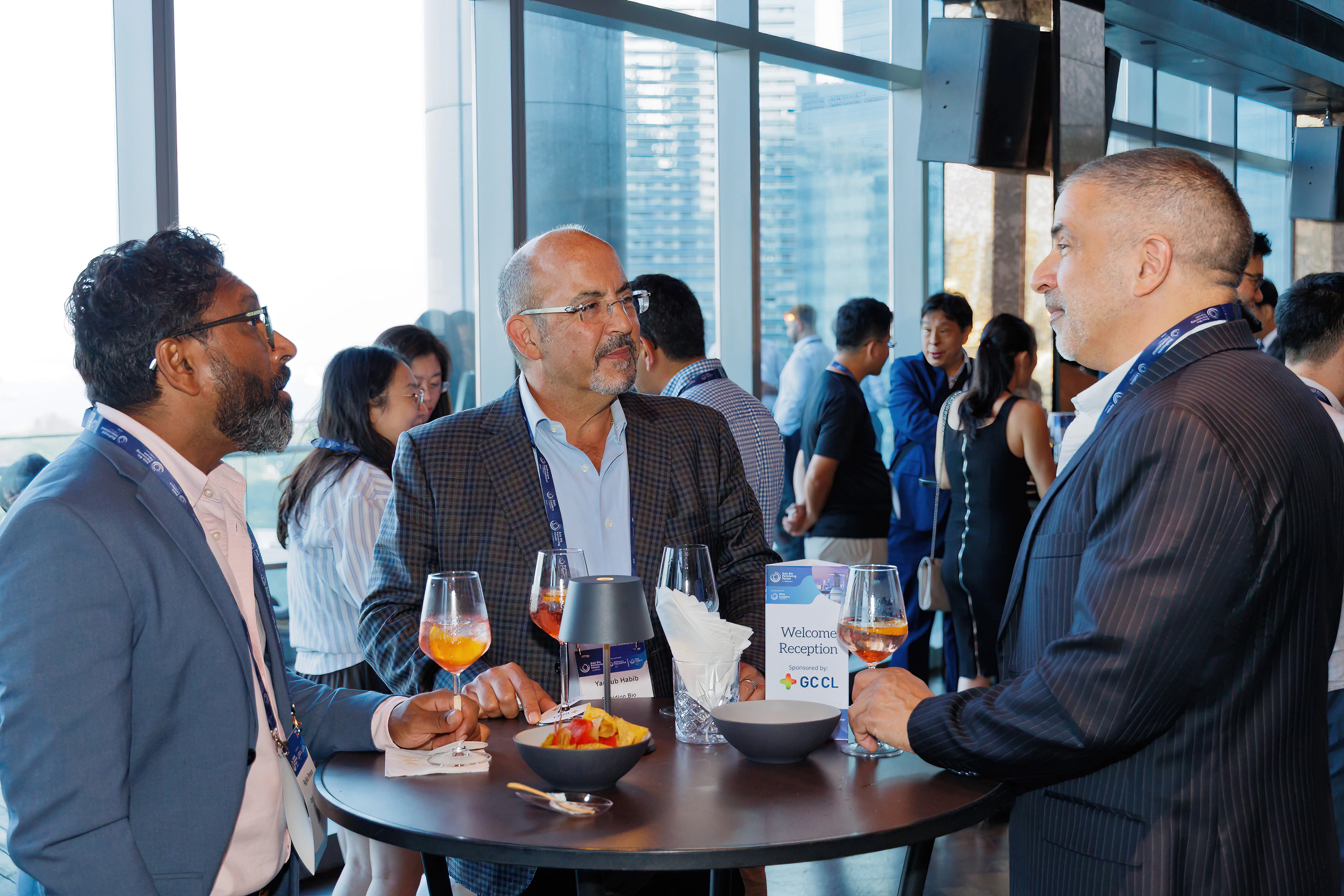 Networking at Asia Bio Partnering Forum