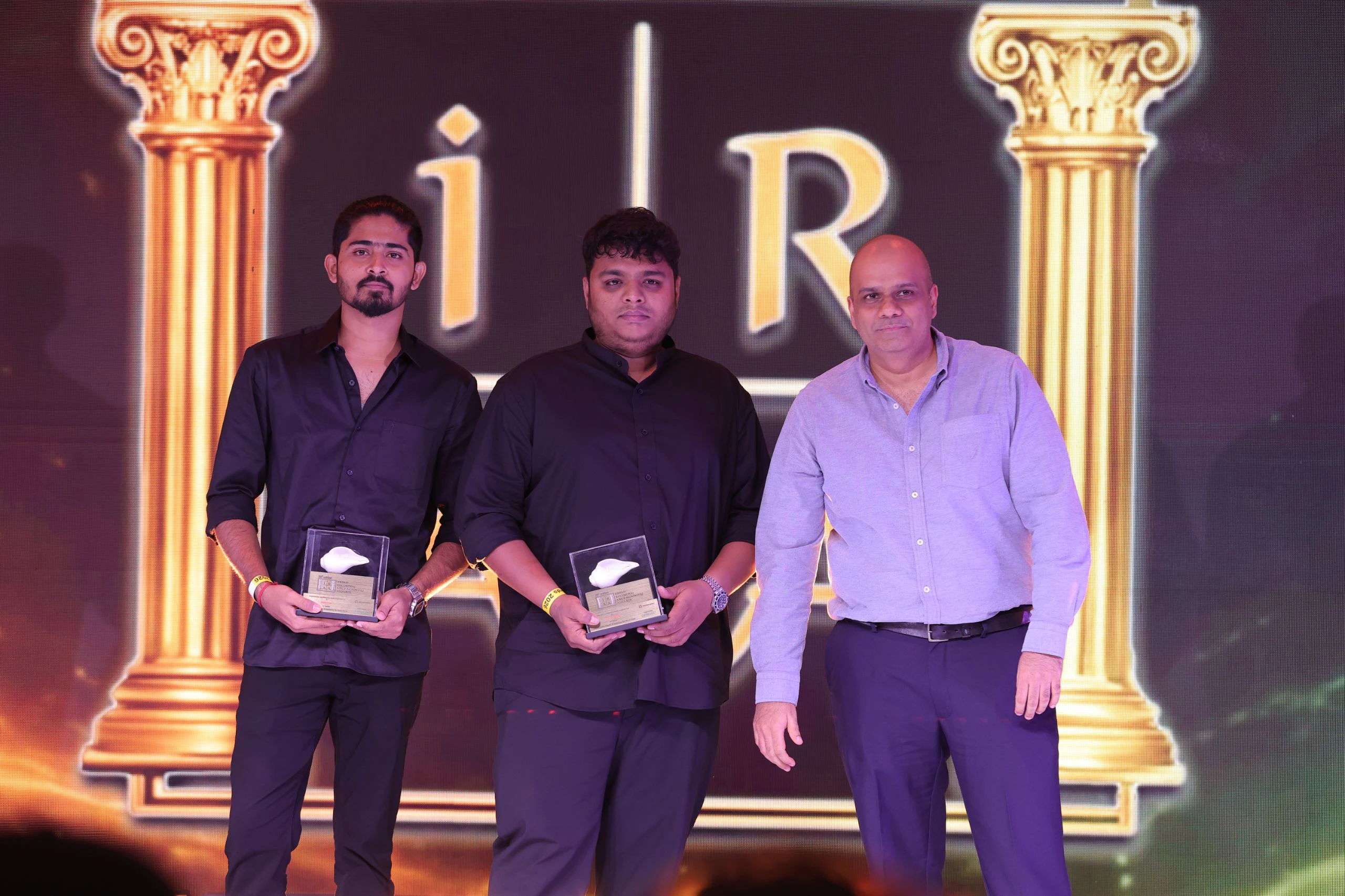 IRAA 2026 – Sarath Kumar M and Anandh AK win the award for Sound Editor Effects & Ambience