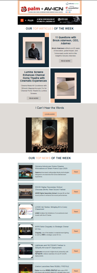 Newsletter 22nd May 2025