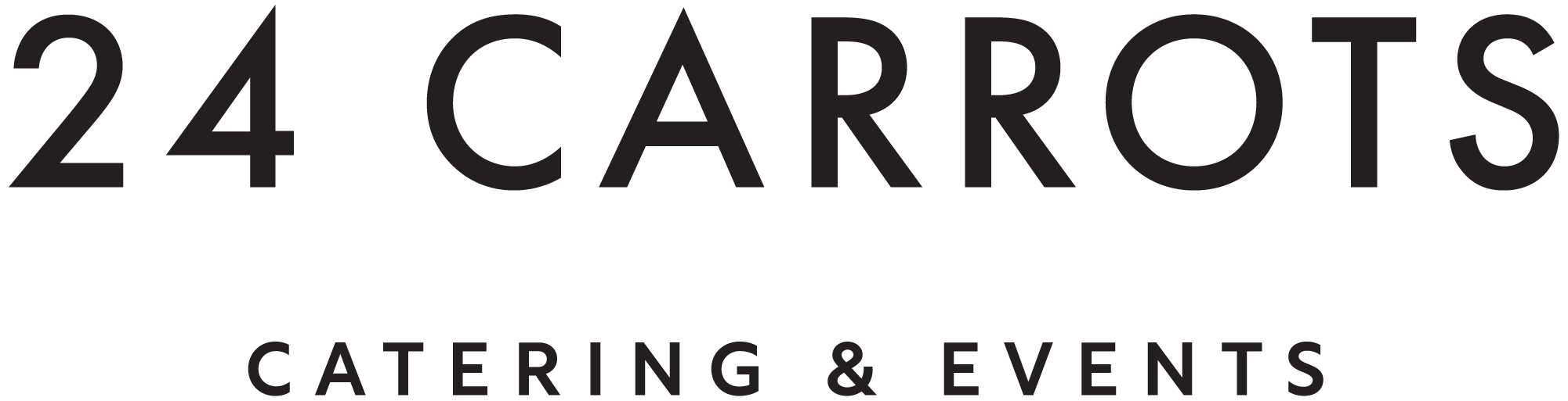 24 carrots catering & events logo