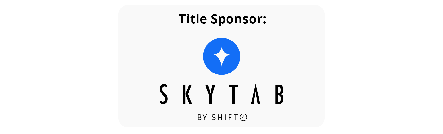 SkyTab Title Sponosr logo
